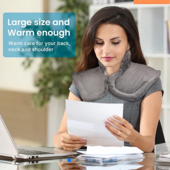 RENPHO‎ NWOT Heating Pad for Back Pain Relief - Picture 3 of 11